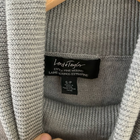 Lord and Taylor Extra Fine Merino Wool Turtleneck - Picture 5 of 6